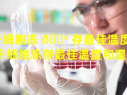 干细胞冻 💮 存最佳温度 🦊 （干细胞冻存最佳温度和湿度）